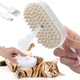 Паровая массажная щетка PET SPRAY MASSAGE BRUSH с распылителем для кошек и собак Белый - изображение 6