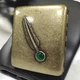 Портсигар металевий RUIPAI Sage's pen Brass на 20 сигарет у подарунковій упаковці - зображення 1