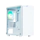 Корпус Zalman T4 Plus без БП, 2xUSB3.0, 1xUSB2.0, 1x120мм ARGB, VGA 3200мм, TG Side Panel, mATX, бел - изображение 2