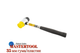 Молоток рихтовочный Mastertool 35 мм ручка металл (02-0330) - изображение 1
