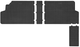 Dywaniki samochodowe Frogum El Toro Citroen Jumpy II / Fiat Scudo II / Peugeot Expert II / Toyota ProAce 2 szt (5907377542971) - obraz 1