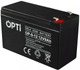 Акумуляторна батарея Volt Polska AGM OPTI 12V 9 Ah (6AKUV009AG) - зображення 1