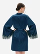 Халат женский Effetto Satin Elegance S03406 L Изумрудный (2000985257077) - изображение 2
