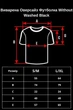 Мужская Вываренная Оверсайз Футболка Washed С Принтом Choppers Black S/M (8049620) - изображение 5