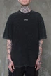 Мужская Вываренная Оверсайз Футболка Washed С Принтом Choppers Black S/M (8049620) - изображение 3