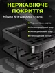 Полочка для ванной настенная полка органайзер универсальная душевой кабины кухни держатель на самоклеющейся пленке с защитой от коррозии 30х13х5.5см - изображение 2