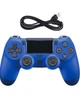 Джойстик для пк ps5 ps4 ПК консоли Sony PlayStation 4 PS TV iOS Android Windows джойстики Универсальный беспроводной универсальный геймпад с мощной вибрацией и USB (Синий) - изображение 7