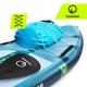 Надувна SUP дошка TSUNAMI PRO 350 см з веслом T15 (P-5905973405638) - зображення 10