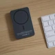 УМБ Магнитный портативный павербанк с беспроводной зарядкой MagSafe 20W 10000 mAh для iPhone черный - изображение 10