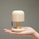 Ночник лампа мини светодиодный в форме гриба портативная с USB - изображение 11