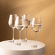 Zestaw kieliszków do wina Homla Brilliant Bliss ryflowane 500 ml 4 szt (5906496719738) - obraz 4