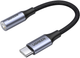 Адаптер Ugreen AV161 USB Type-C - mini jack 3.5 мм 0.1 м Grey (6957303805846) - зображення 1