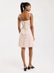 Плаття міді літнє жіноче Big Star Casie 102 M Кремове (5900714862879) - зображення 2