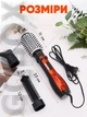 Фен щітка гребінець браш з обертанням 3в1 Gemei GM 4828 Professional Hot Air Styler 1000 Вт випрямляч для укладання волосся стайлер з функцією іонізації - зображення 8