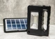 Переносная Сонячна Станція Потужний Ліхтар Powerbank Від Сонячної Батареї Bluetooth Колонка І Радіо Чорний - зображення 14