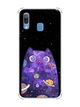 Чохол з потовщеними кутами на Samsung Galaxy A30 (2019) / A20 (2019) :: Фіолетова кішка (принт 361) - зображення 1