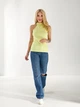Жіноча літня майка з горловиною Uaclothes L Салатовий (like33224-134381353) - зображення 1