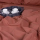 Комплект постельного белья MirSon Бязь Premium Chocolate Perla 110х140 (2200000948830) - изображение 4