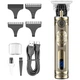 Профессиональный беспроводной триммер для волос VGR Professional Hair аккумуляторный, с LED дисплеем, 2000 mAh USB, Золотистый (4693226631) - изображение 2