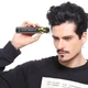 Профессиональный беспроводной триммер для волос аккумуляторный VGR Professional Hair, 1500 mAh, USB, Черный (4693226630) - изображение 7