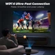 Портативний розумний Android 4K проектор C26, підтримує Wi-Fi 6 і BT 5.2 із вбудованою ОС Android та пультом - зображення 7