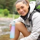Пляшечка для води Be Fresh Purple-Green з розпилювачем, 700 мл, Chansin (106858998) - зображення 2
