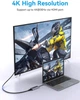 USB-хаб Vention USB-C to HDMI/USB 3.0x3/SD/TF/PD Docking Station Gray 0.15M Aluminum Alloy Type (TOJHB) - зображення 6