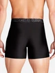 Набор мужских трусов-боксеров Under Armour Underwear Boxers UA Performance Tech - Solid 6 3PK 1383878-001 S 3 шт Черный (1200122269593) - изображение 3