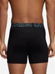 Набор трусов-боксеров мужских хлопковых Under Armour Underwear Boxers UA Performance Cotton - Solid 6 3PK 1383889-003 S 3 шт Черный (197571647991) - изображение 3