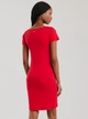 Плаття міді літнє жіноче Big Star Felice 603 M Червоне (5900714861629) - зображення 2
