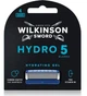 Змінні картриджі (касети леза) для гоління Wilkinson Sword Hydro 5 Hydrating Gel - 4 шт - зображення 2