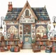 Набір алмазної вишивки Book Store, алмазний живопис, мозаїка, Panalisa (106632996) - зображення 1