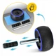 Ролик (гімнастичне колесо) для преса 4FIZJO Ab Wheel XL Black/Blue (P-5907739314437) - зображення 5