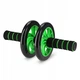 Ролик (гімнастичне колесо) для преса 4FIZJO Ab Wheel Black/Green (P-5907222931523) - зображення 11