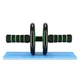 Ролик (гімнастичне колесо) для преса 4FIZJO Ab Wheel Black/Green (P-5907222931523) - зображення 9