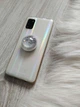 Держатель для телефона Popsockets с переливающимися блестками Серебро - изображение 2