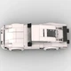 Збірна модель BauTech Porsche 911 Turbo із 196 деталей Чорний (1015-992-00) - зображення 6