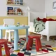 Дитячий стілець IKEA MAMMUT МАММУТ 705.819.91 червоний - зображення 3
