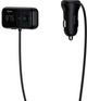 Transmiter FM Baseus S-16 Overseas Edition Black (6932172626990) - obraz 1