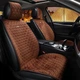 Накидки на передні сидіння авто Elegant Milano EL 700 316 з алькантари коричневого кольору - изображение 1
