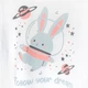 Пижама для девочки Dexter`s 3 в 1 футболка шорты штаны с принтом кролика space bunny 158 см - изображение 5