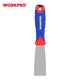 Набор ударных шпателей (нержавеющая термообработанная сталь) WORKPRO (4 шт: 40/80/100/150 мм) PRO WP204306 - изображение 5