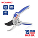 Секатор садовый с алюминиевыми рукоятками WORKPRO 215 мм (Ø реза 19 мм) SK5 PRO WP332011 - изображение 3
