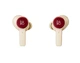 Навушники бездротові Bang & Olufsen Beoplay EX Lunar Red - зображення 2