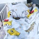 Комплект постельного белья MirSon Полуторный 143 x 210 см Kids&nbsp;Time&nbsp;18-0007&nbsp;Cool&nbsp;Cat Бязь (2200007002467) - изображение 4