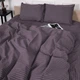 Комплект постельного белья MirSon Полуторный 143 x 210 17-0603 Stripe Violet Бязь (2200008051099) - изображение 3