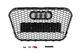 Передня чорна решітка RS-style (2011-2014) для Ауді A6 C7 рр - зображення 4