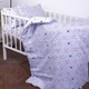 Комплект постельного белья в кроватку детский MirSon 110х140 см Kids Time 17-0527 Bunnies бязь (2200007074600) - изображение 2