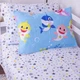Комплект постельного белья Mirson Полуторный 143х210 см Kids Time 17-0522 Sharks are fun Бязь (2200007074297) - изображение 8