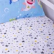 Комплект постельного белья Mirson Полуторный 143х210 см Kids Time 17-0522 Sharks are fun Бязь (2200007074297) - изображение 10